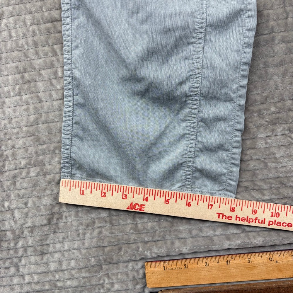 Kuhl Splash Roll-Up Hiking Pants Blue Grey Herringbone Womens 14‎ Reg 6272 - Picture 3 of 12